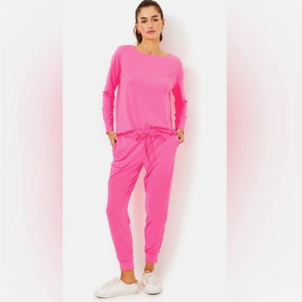 Lilly Pulitzer Lilabeth UPF 50 Pant Roxie Pink